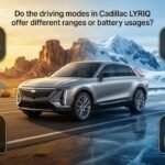 Do the Driving Modes in Cadillac Lyriq Offer Different Ranges or Battery Usages